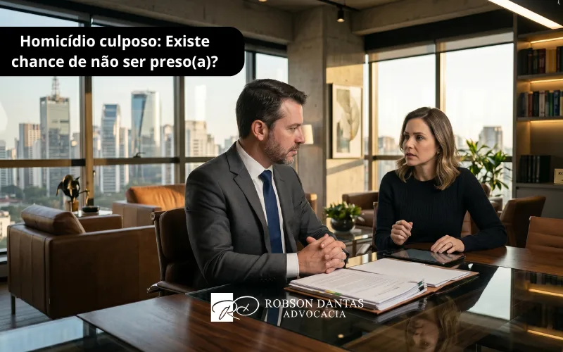 Homicídio culposo: Existe chance de não ser preso(a)?